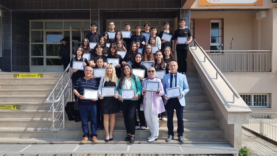 Liselerde Bilim Uygulamaları İl Finaline katıldık